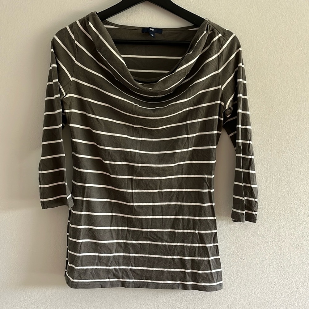Old Navy Stripe 100% Prima Cotton Top Sz S